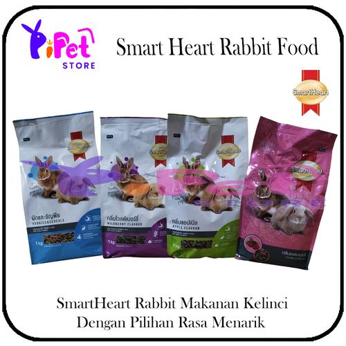 Jual Makanan Kelinci SMART HEART Rabbit Food Freshpack 1 kg ALL VARIANT ...