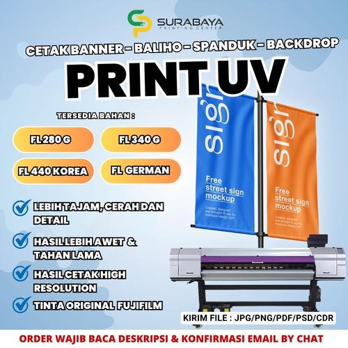 Jual [BANNER PRINT UV] CETAK BANNER BAHAN FRONTLITE FL 280 / FL 340 ...