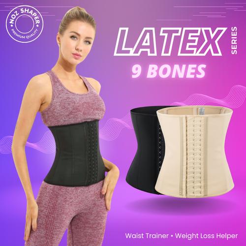Body Shapewear Steel Bone Waist Trainer Womens Latex Waist Trainer