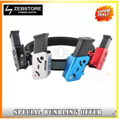 Pochette Chargeur Multi-Angle + Ceinture De Tir IPSC/USPSA - NEUVE, Pour Pistolet