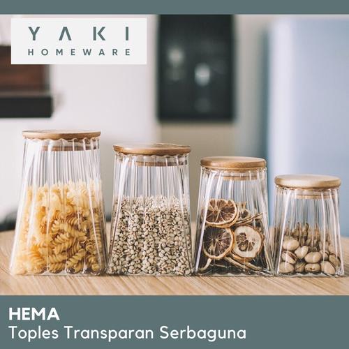 Promo YAKI - HEMA Toples Kaca Kitchen Spice Multifungsi Food Container ...