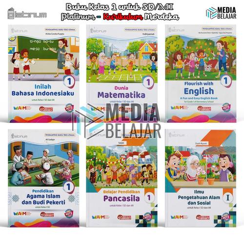 Jual Buku Kelas 1 SD Kurikulum Merdeka Tiga Serangkai Platinum - Seni ...