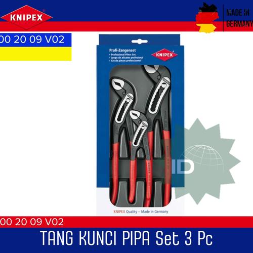 Pipe Wrench Knipex Cobra Pliers Set (3-Piece) High-Tech Water