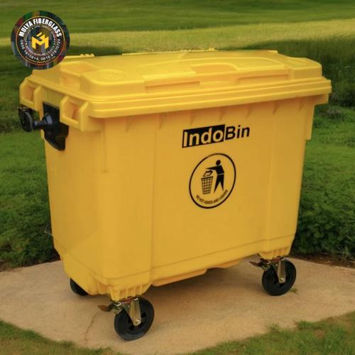 Indobin Jual IndoBin Tempat Sampah Besar 660 Liter Model 660B-3 Kapasitas 660 ...
