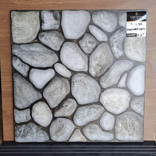 Jual Keramik Mulia signature 50x50 PORTARA GREY - Kab. Bogor - Aldi ...
