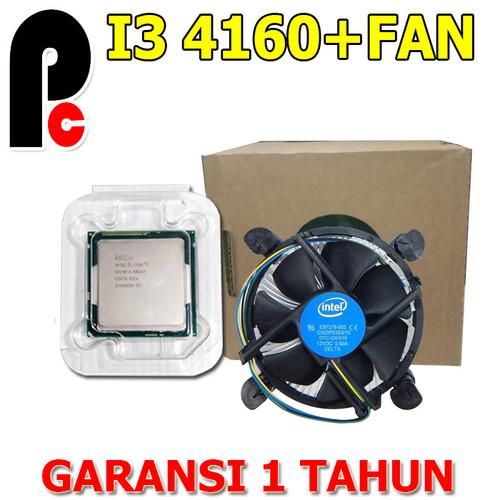 Promo Processor Prosesor Proci Intel Core i3 4160 3.60Ghz soket 1150 ...