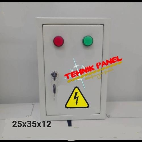 Jual Box panel Indoor 25x35x12 sdh dilengkapi Pilot lamp dan Rel Mcb ...
