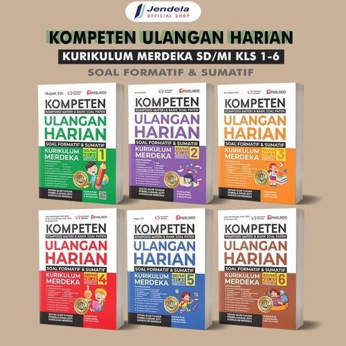 Jual Buku Kompeten Ulangan Harian Kurikulum Merdeka SD/MI Kelas 1 2 3 4 ...