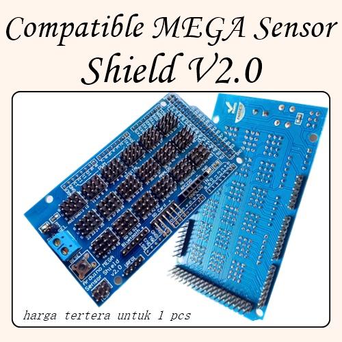 Jual Arduino Compatible MEGA Sensor Shield V2.0 - Kota Semarang - mega ...