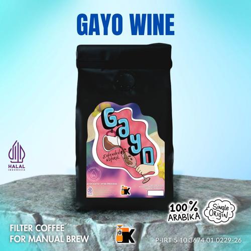 Promo Kopi Arabika Gayo Wine 250gr - Extra halus, 20…