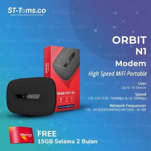 Jual NEW HKM M21 ORBIT MIFI N1 TELKOMSEL FREE KUOTA 15GB MODEM PORTABLE