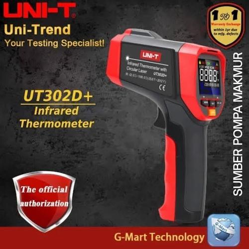 Jual UNI-T UT302D+ Infrared Thermometer IR Termometer UNIT Termogun UT ...