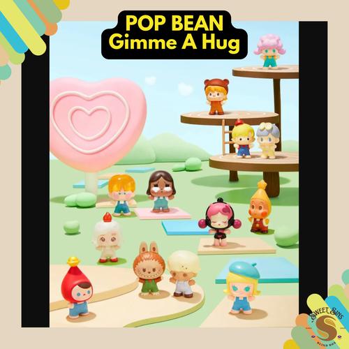 Jual POP BEAN Gimme A Hug Series Original POP MART STORE ( READY STOCK ...
