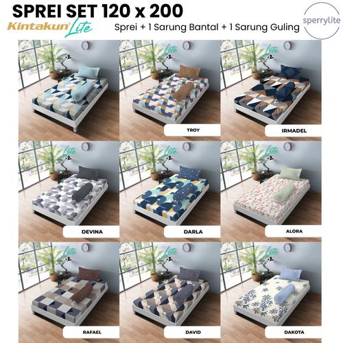 Promo KINTAKUN LITE Sprei Set 120 x 200 Sprei + 1 Sarung Bantal 1