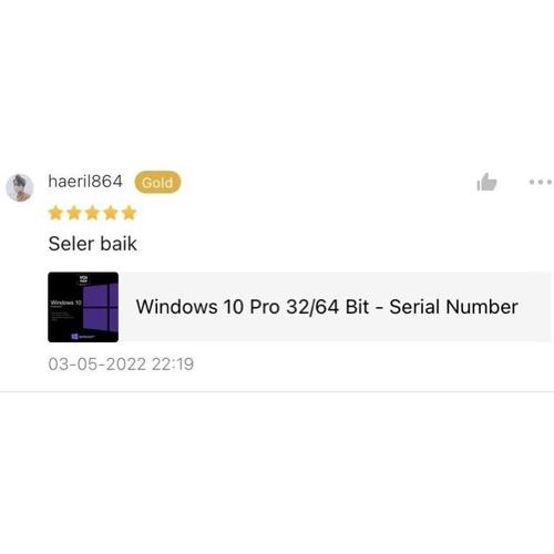 Jual Windows 10 Pro Digital License Serial Key Trend Jakarta Barat i_benzstore Tokopedia