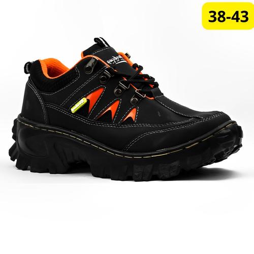 Sepatu Safety Riding Jual Sepatu Safety Ujung Besi Keren Outdoor Proyek Kerja Lapangan ...