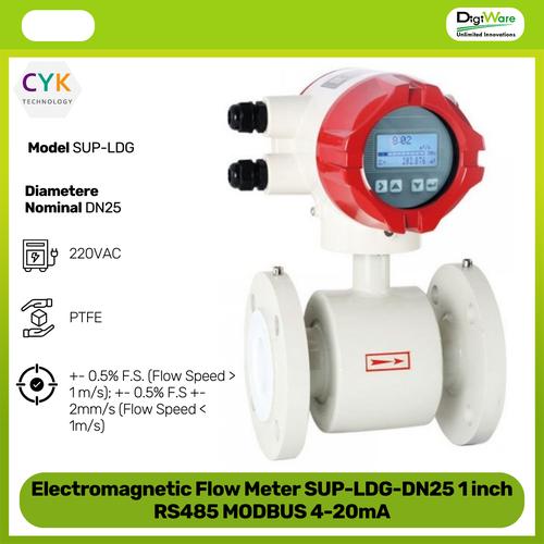Jual Electromagnetic Flow Meter SUP-LDG-DN25 1 inch RS485 MODBUS 4-20mA ...