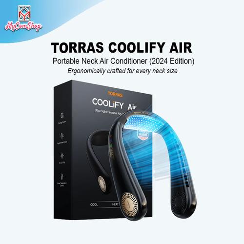 Torras Coolify Se Limited Edition Wearable Personal Neck Air Conditioner Jual TORRAS COOLIFY AIR PORTABLE NECK AIR CONDITIONER ULTRA LIGHT 2024