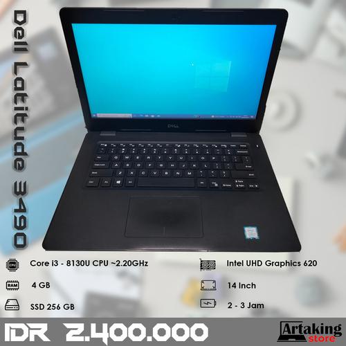 Jual Dell Latitude 3490 Core i3 Gen th SSD 256 GB Kota