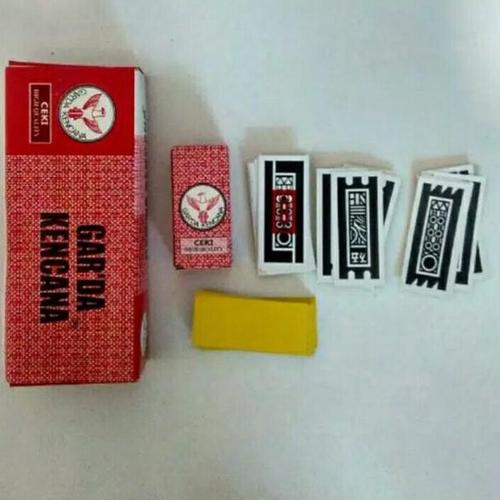 Jual Kualitas Tanpa Kompromi [1 Box 10Set] Kartu Ceki Garda Kencana