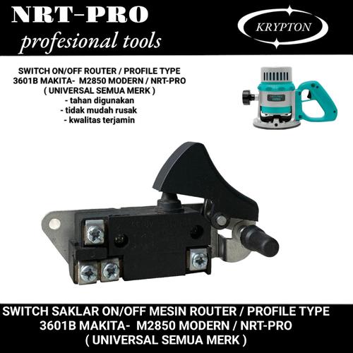 Jual NRT-PRO switch saklar on/off mesin router / profile type 3601B ...