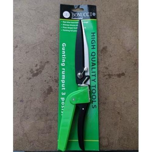 Jual Gunting Rumput Bonucci 3 Posisi Alat Potong Pangkas Tanam Tanaman ...