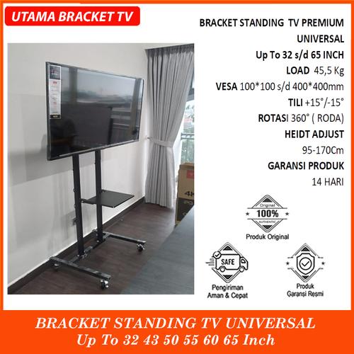 Jual BRACKET STANDING/BRACKET RODA/BRACKET STAND TV - Jakarta Selatan ...