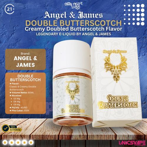 Promo ANGEL and JAMES ANJ DOUBLE BUTTERSCOTCH 60ML by Angel N James