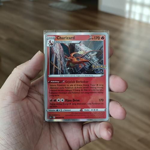 Japanese TCG Card Pokemon Card S10b 010/071 Charizard - Sword & Shield GO,  Japanese, Near Mint 010/078 Holo