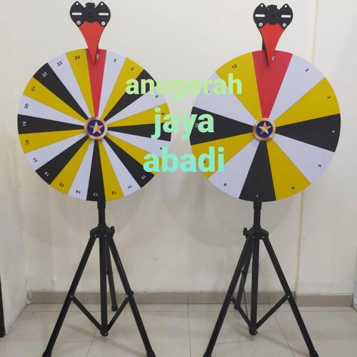 Promo WHEEL OF FORTUNE 50CM MODEL ANGKA ROULETTE /RODA UNDIAN ANGKA ...