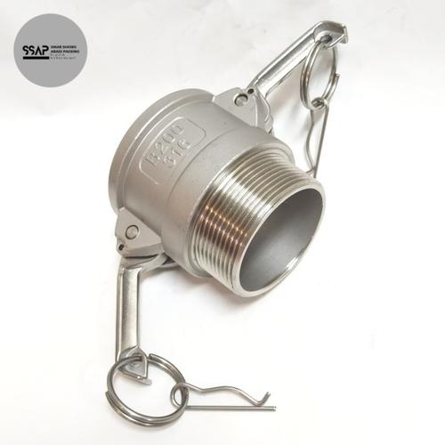 Jual Camlock Stainless 1 1/2" inch Type B 150 / Camlock Fitting ...