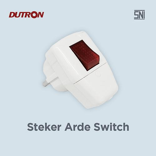 Jual DUTRON Steker Saklar Lampu On Off Cololan Listrik Arde Switch SNI ...