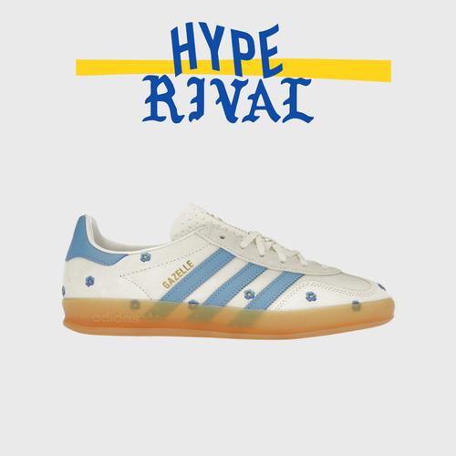 Jual Adidas Gazelle Indoor Light Blue Floral (100% Original) 38