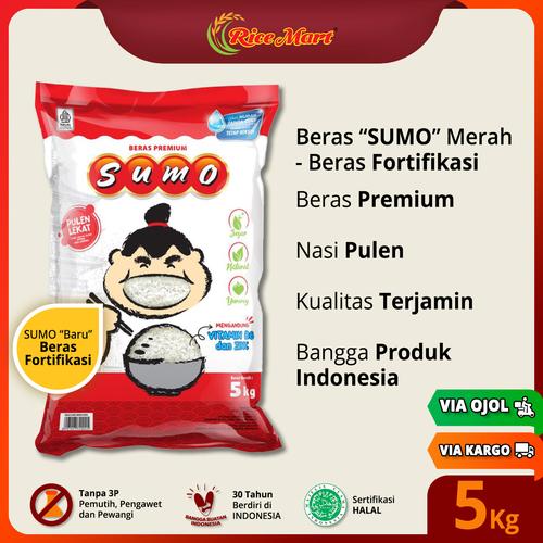 Promo [BARU] Beras SUMO Merah 5 kg 