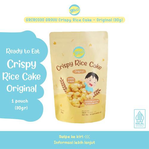 Promo GROUU Crispy Rice Cake All Varian 30g - Cemilan Anak Bayi Makanan ...