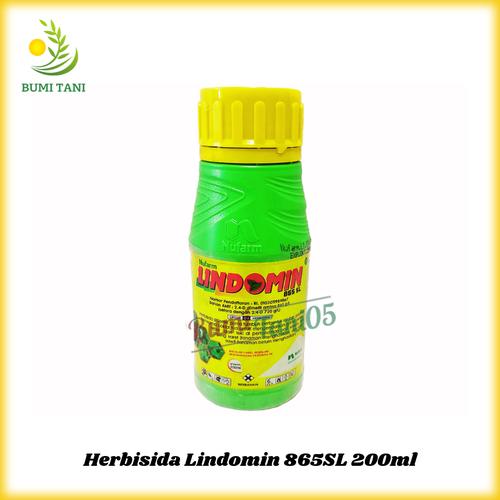 Lindomin Jual Herbisida Lindomin 865SL 200ml Racun Rumput Gulma Daun Lebar Teki ...