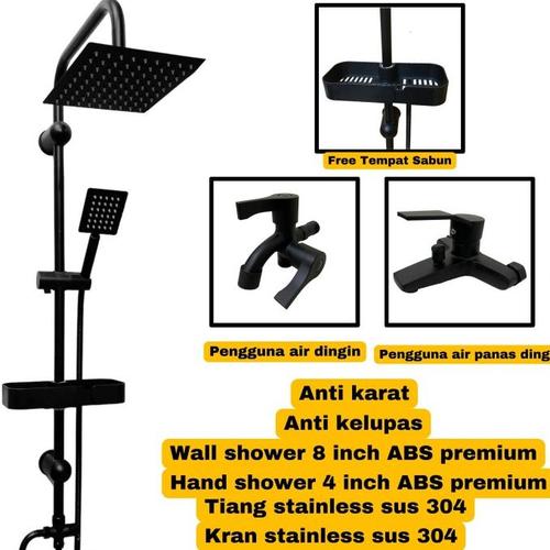 Jual Shower Set / Shower Tiang Set Komplit / Shower Column Set - PKT ...