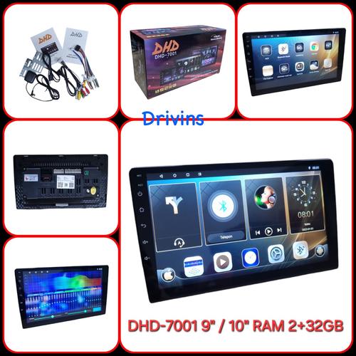Jual Head Unit Double Din Android Dhd-7001 9”/10” Inch Ram 2+32GB ...