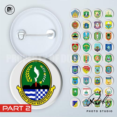 Jual [PIN PRESS] LAMBANG PROVINSI INDONESIA PART 2 Pin Bros Aksesoris ...