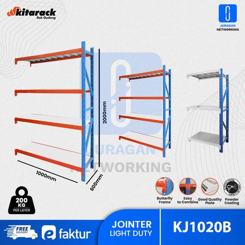 Jointer Rack Promo KJ1020 Biru Series Jointer Rack Gudang Besi Tinggi 2 Meter ...