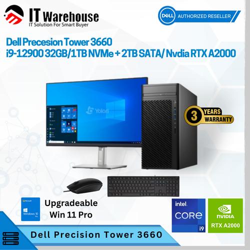 Promo PC Workstation Dell Precision 3660 Tower i912900 32GB DDR5/ 1TB