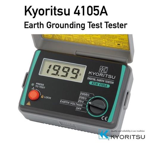 Jual KYORITSU 4105A - EARTH GROUNDING TEST TESTER - Kota Depok - FIXO ...