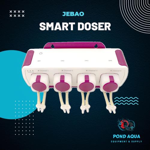 thumbnail interactive-video image 1 of Jebao Smart Doser 2.4 WiFi 4-Channel Auto Dosing Pump For Saltwater Aquarium Reef Tank 1 of 2