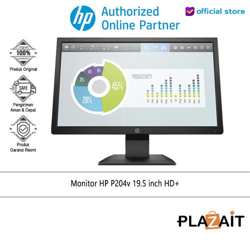 Promo HP Monitor P204v 19.5 inch HD+ LED HDMI VGA Cicil 0% 3x - Kota ...