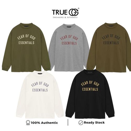 Promo Fear Of God Essentials Jersey Long Sleeve T-Shirt