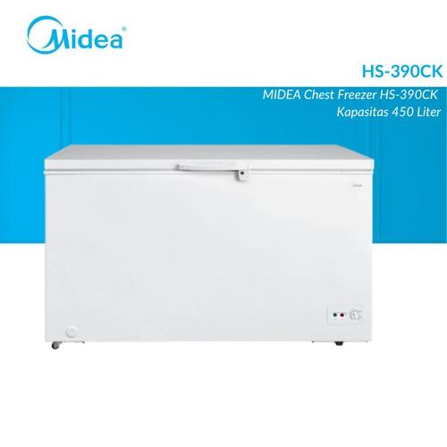 Promo MIDEA Chest Freezer HS390CK Kapasitas 450 Liter Cicil 0 3x