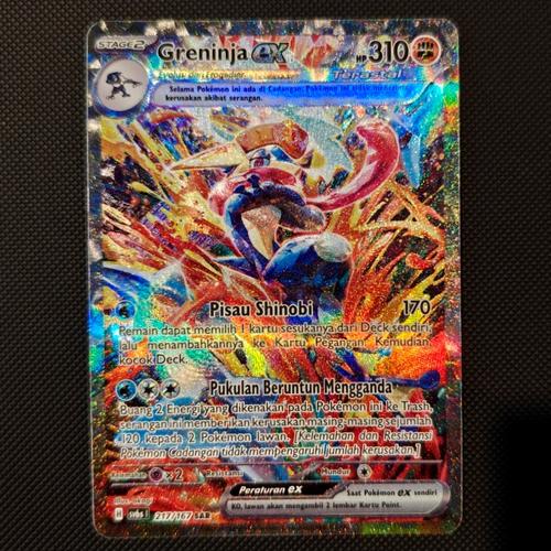 Jual Greninja EX Terastal 217 167 SAR Pokemon TCG Indonesia Kota jual-greninja-ex-terastal-217-167-sar-pokemon-tcg-indonesia-kota