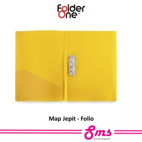 Jual Folderone Map Jepit Folio / Clip File FC - Hijau - Kuning - Kab ...