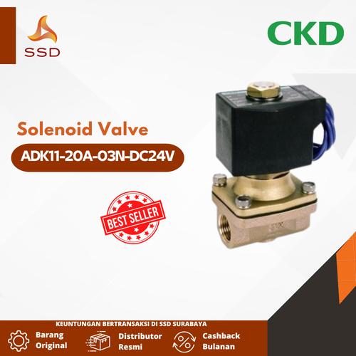 Kick Valve Jual CKD Solenoid Valve Pilot kick 2-port ADK11 Series Type ADK11-20A ...