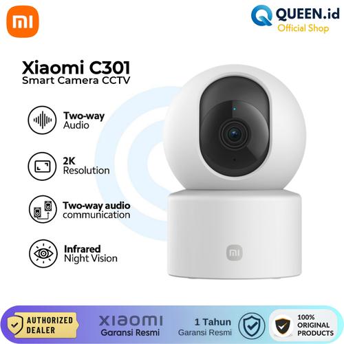 Jual Xiaomi C301 Smart Camera IP WiFi CCTV 2K 3MP Ultra-Clear HD Ai ...